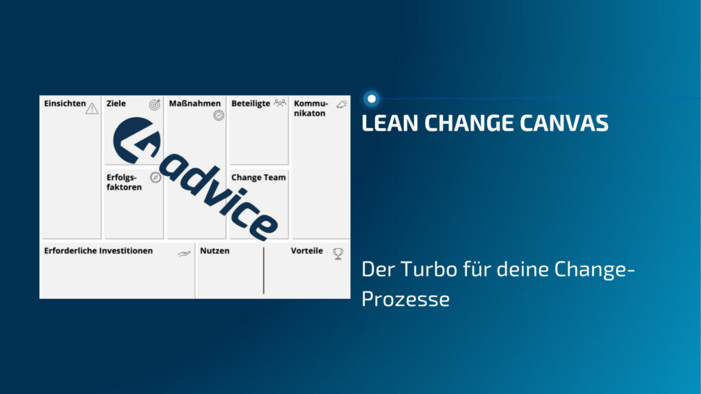 Lean Change Canvas - Der Turbo für deine Change-Prozesse Lean Change Canvas - Der Turbo für deine Change-Prozesse