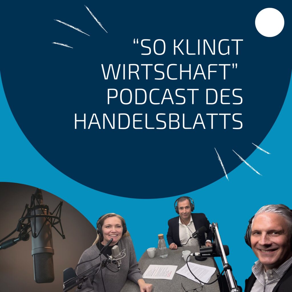 Podcast Handelsblatt Cover Podcast mit dem Handelsblatt "So klingt Wirtschaft Podcast"